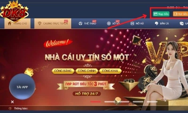 Trang web 66Vn Games cung cấp nhiều tùy chọn nạp tiền - 66Vn